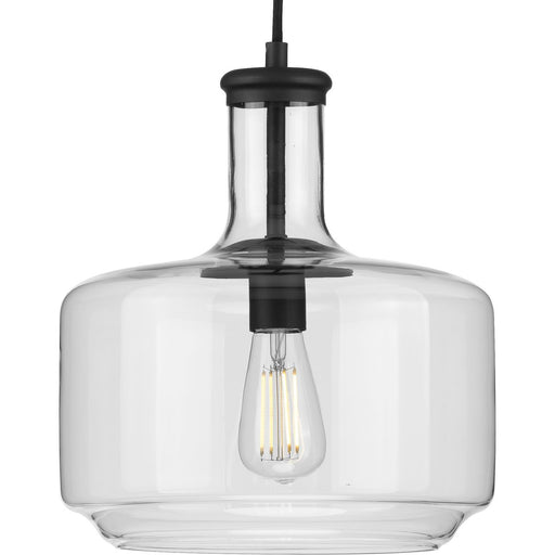 Progress Lighting Latrobe Collection Black One-Light Pendant (P500231-031)