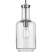 Progress Lighting Latrobe Collection Brushed Nickel One-Light Pendant (P500229-009)