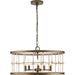 Progress Lighting Lattimore Collection 60W Five-Light Chandelier Aged Brass (P400320-161)