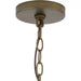 Progress Lighting Lattimore Collection 60W Five-Light Chandelier Aged Brass (P400320-161)
