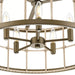 Progress Lighting Lattimore Collection 60W Five-Light Chandelier Aged Brass (P400320-161)