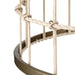 Progress Lighting Lattimore Collection 60W Five-Light Chandelier Aged Brass (P400320-161)