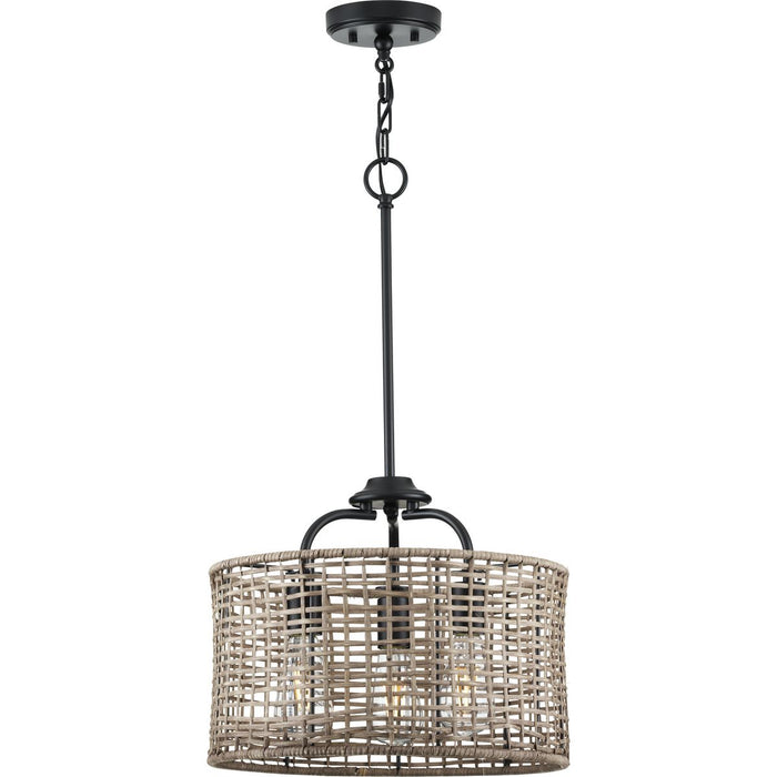 Progress Lighting Lavelle Collection 3 Light 60W Medium Base Semi-Flush Convertible Close To Ceiling Fixture (P350183-031)