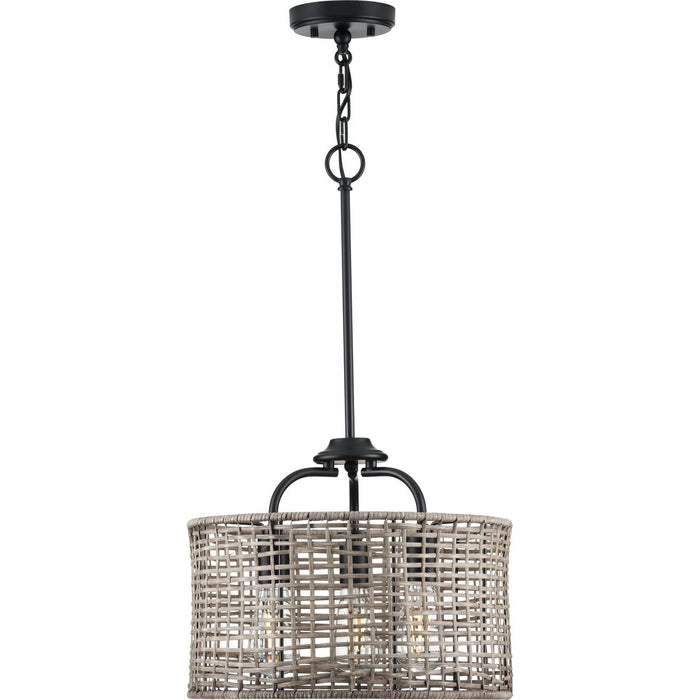 Progress Lighting Lavelle Collection 3 Light 60W Medium Base Semi-Flush Convertible Close To Ceiling Fixture (P350183-031)