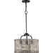 Progress Lighting Lavelle Collection 3 Light 60W Medium Base Semi-Flush Convertible Close To Ceiling Fixture (P350183-031)
