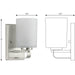 Progress Lighting League Collection 1 Light 100W Medium Base Bath And Vanity Fixture (P300341-009)