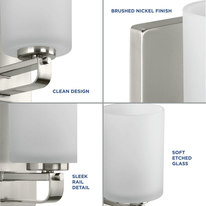 Progress Lighting League Collection 1 Light 100W Medium Base Bath And Vanity Fixture (P300341-009)