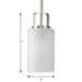 Progress Lighting League Collection 1 Light 100W Medium Base Mini-Pendant Fixture (P500341-009)