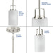 Progress Lighting League Collection 1 Light 100W Medium Base Mini-Pendant Fixture (P500341-009)