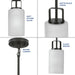 Progress Lighting League Collection 1 Light 100W Medium Base Mini-Pendant Fixture (P500341-31M)
