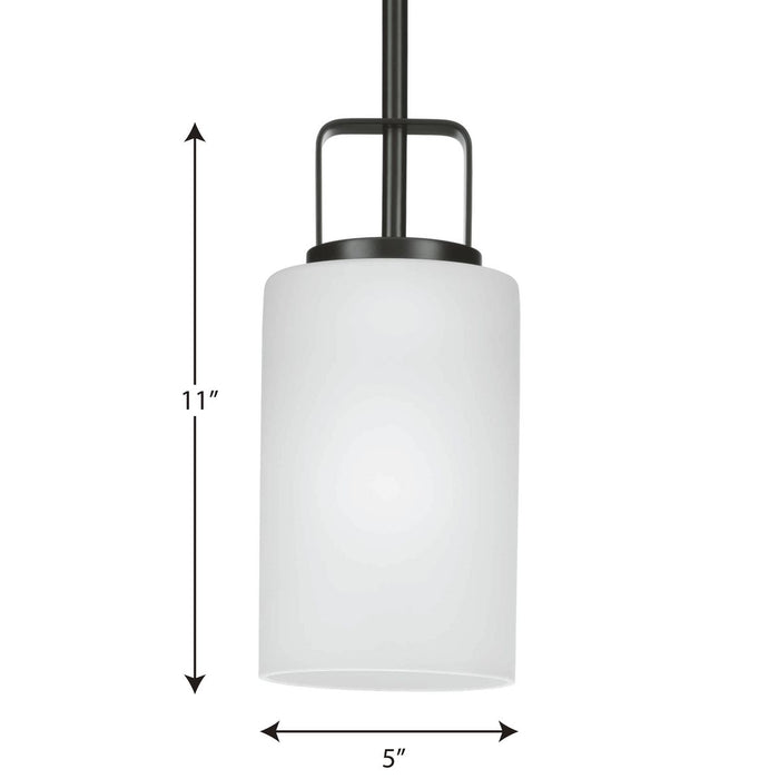Progress Lighting League Collection 1 Light 100W Medium Base Mini-Pendant Fixture (P500341-31M)