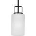 Progress Lighting League Collection 1 Light 100W Medium Base Mini-Pendant Fixture (P500341-31M)