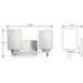 Progress Lighting League Collection 2 Light 100W Medium Base Bath And Vanity Fixture (P300342-009)