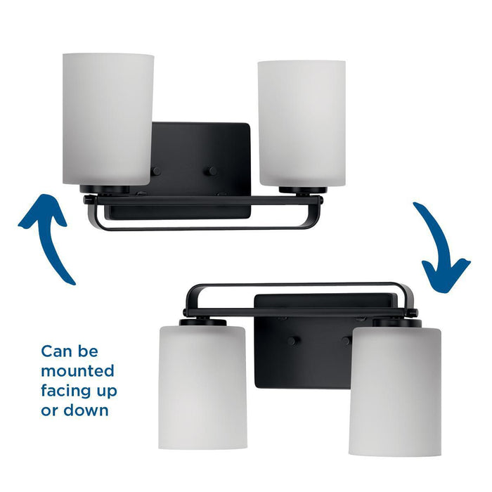 Progress Lighting League Collection 2 Light 100W Medium Base Bath And Vanity Fixture (P300342-31M)