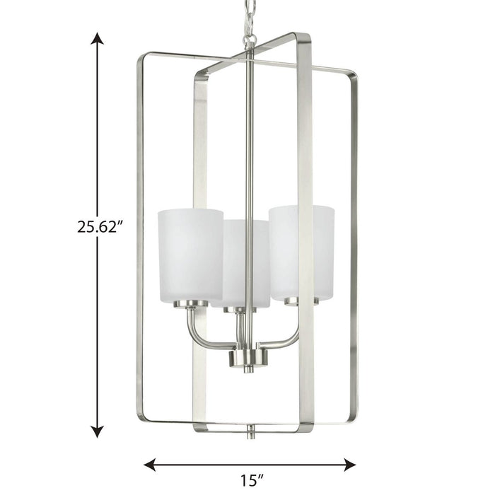 Progress Lighting League Collection 3 Light 100W Medium Base Hall And Foyer Fixture (P500342-009)