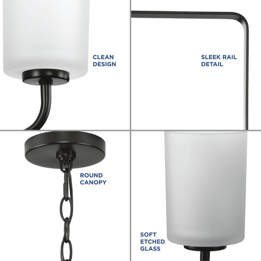 Progress Lighting League Collection 3 Light 100W Medium Base Hall And Foyer Fixture (P500342-31M)