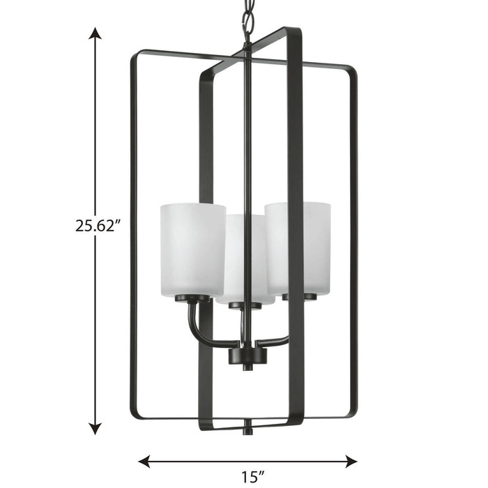 Progress Lighting League Collection 3 Light 100W Medium Base Hall And Foyer Fixture (P500342-31M)