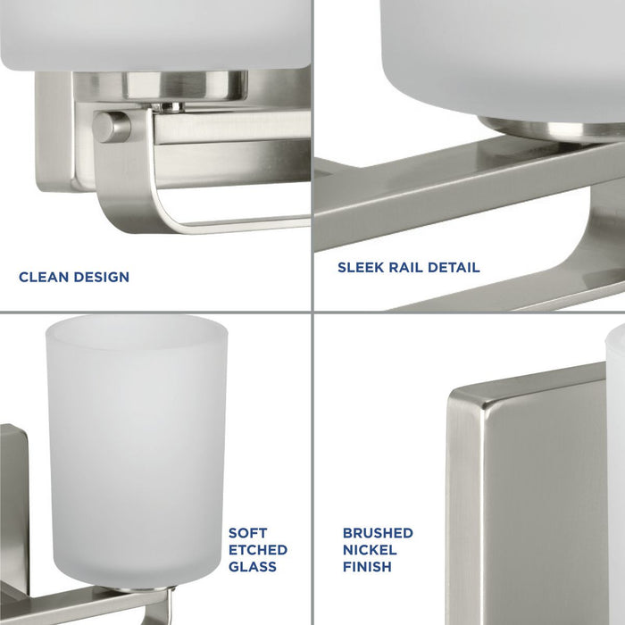 Progress Lighting League Collection 4 Light 100W Medium Base Bath And Vanity Fixture (P300344-009)