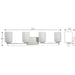 Progress Lighting League Collection 4 Light 100W Medium Base Bath And Vanity Fixture (P300344-009)