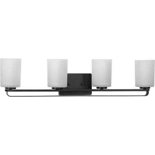 Progress Lighting League Collection 4 Light 100W Medium Base Bath And Vanity Fixture (P300344-31M)