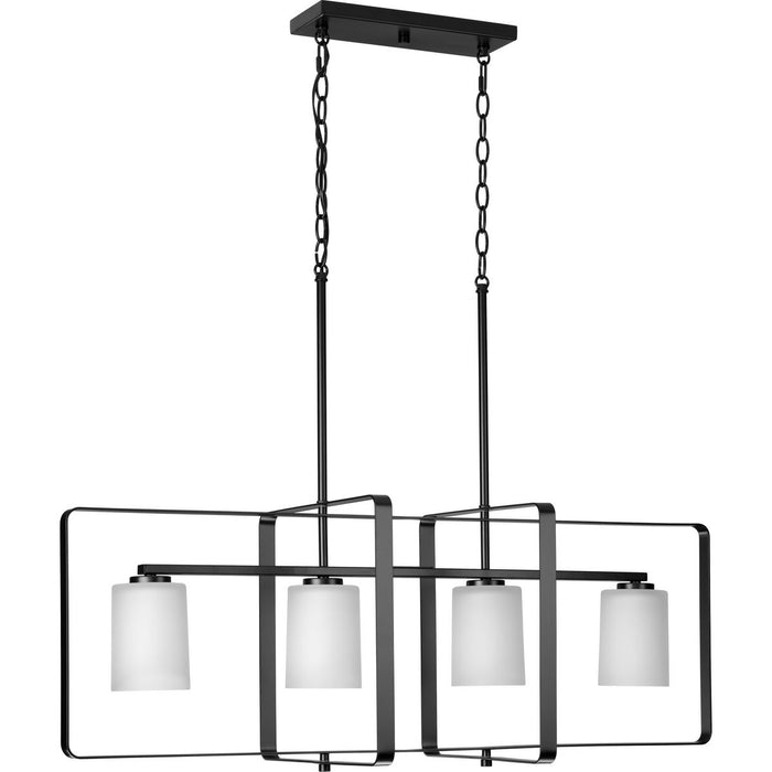 Progress Lighting League Collection 4 Light 100W Medium Base Island Fixture (P400287-31M)