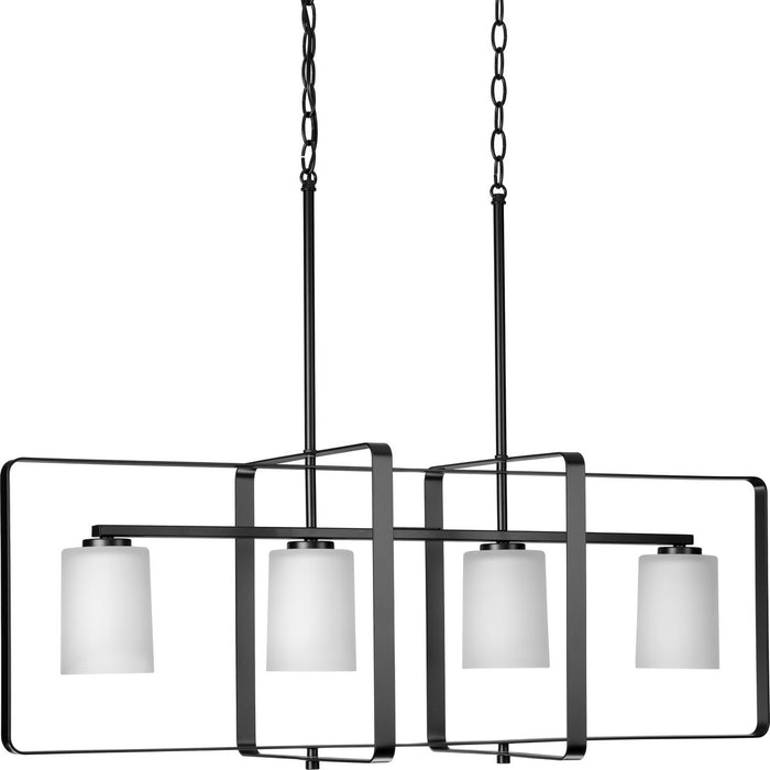 Progress Lighting League Collection 4 Light 100W Medium Base Island Fixture (P400287-31M)