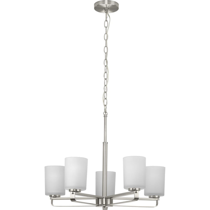 Progress Lighting League Collection 5 Light 100W Medium Base Chandelier (P400286-009)