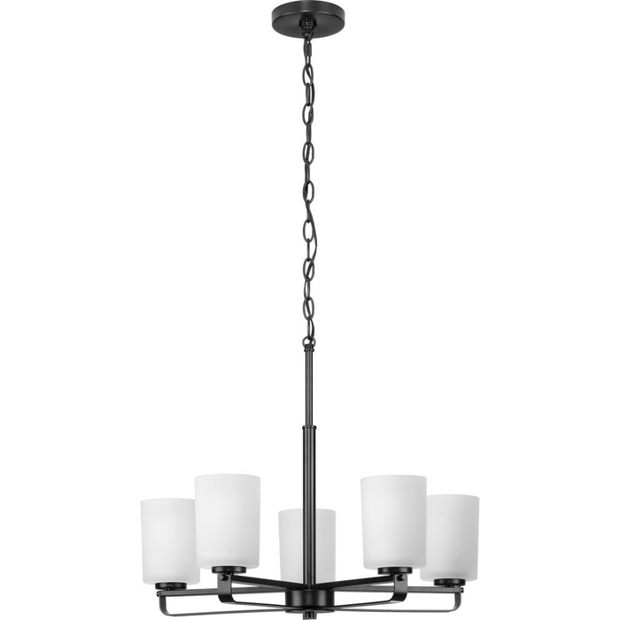 Progress Lighting League Collection 5 Light 100W Medium Base Chandelier (P400286-31M)