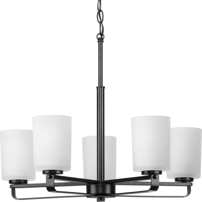 Progress Lighting League Collection 5 Light 100W Medium Base Chandelier (P400286-31M)