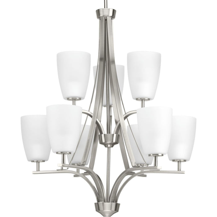 Progress Lighting Leap Collection Nine-Light Chandelier (P400044-009)