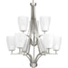 Progress Lighting Leap Collection Nine-Light Chandelier (P400044-009)