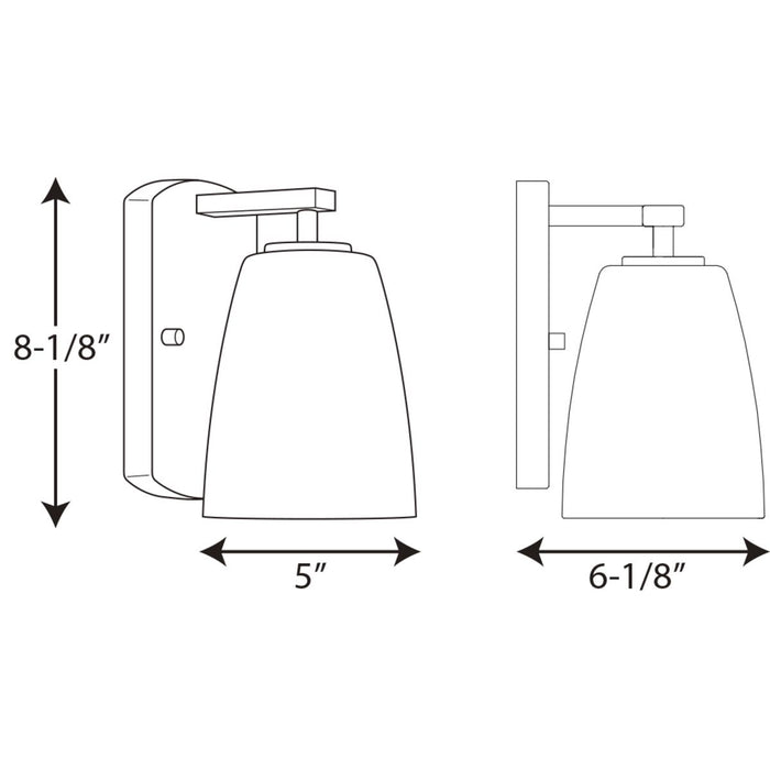 Progress Lighting Leap Collection One-Light Bath And Vanity (P300131-020)