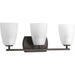 Progress Lighting Leap Collection Three-Light Bath And Vanity (P300133-020)