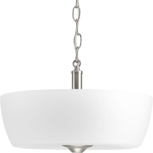 Progress Lighting Leap Collection Two-Light 14 Inch Semi-Flush Mount (P350060-009)