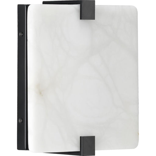 Progress Lighting LED Alabaster Stone Black Ada Wall Sconce 3000K (P710081-031-30)