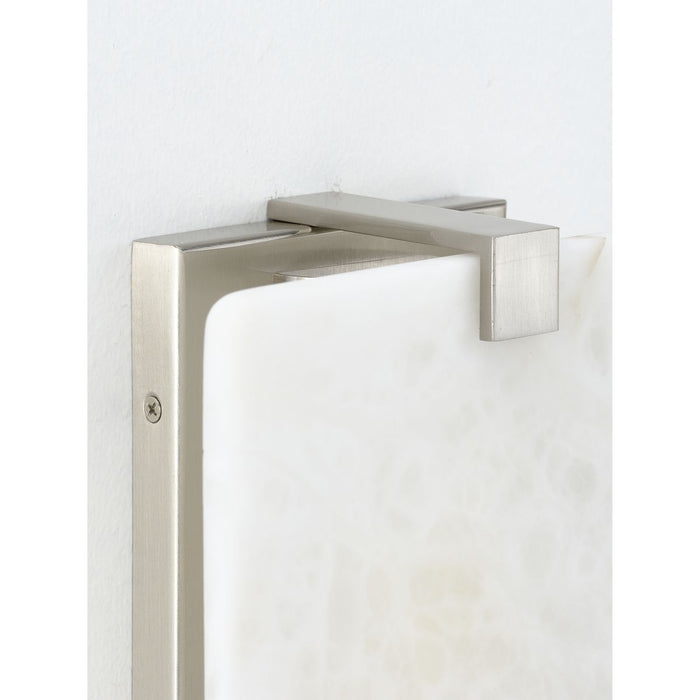 Progress Lighting LED Alabaster Stone Brushed Nickel Ada Wall Sconce 3000K (P710081-009-30)
