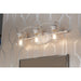 Progress Lighting LED Stone Glass Sconce Collection Black Ada Wall Sconce 3000K (P710080-031-30)