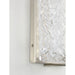 Progress Lighting LED Stone Glass Sconce Collection Brushed Nickel Ada Wall Sconce 3000K (P710080-009-30)