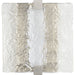 Progress Lighting LED Stone Glass Sconce Collection Brushed Nickel Ada Wall Sconce 3000K (P710080-009-30)