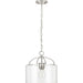 Progress Lighting Leyden Collection 1 Light 60W Medium Base Pendant Fixture (P500316-009)