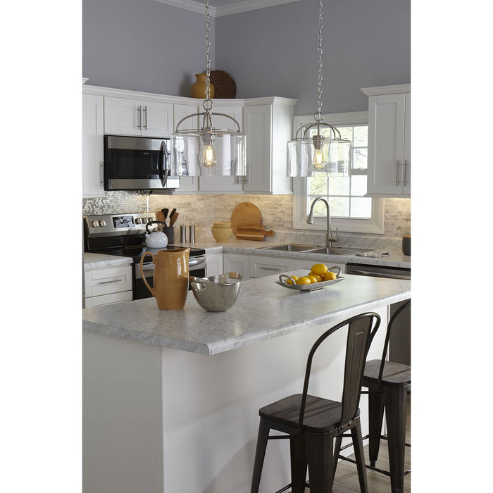 Progress Lighting Leyden Collection 1 Light 60W Medium Base Pendant Fixture (P500316-009)