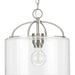 Progress Lighting Leyden Collection 1 Light 60W Medium Base Pendant Fixture (P500316-009)