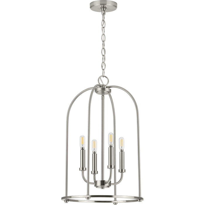 Progress Lighting Leyden Collection 4 Light 60W Medium Base Hall And Foyer Fixture (P500302-009)