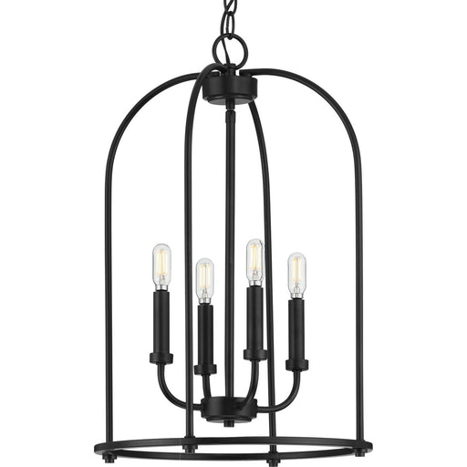 Progress Lighting Leyden Collection 4 Light 60W Medium Base Hall And Foyer Fixture (P500302-031)