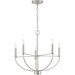 Progress Lighting Leyden Collection 5 Light 60W Candelabra Base Chandelier (P400202-009)