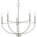 Progress Lighting Leyden Collection 5 Light 60W Candelabra Base Chandelier (P400202-009)