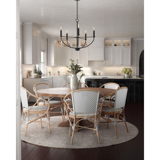 Progress Lighting Leyden Collection 5 Light 60W Candelabra Base Chandelier (P400202-031)
