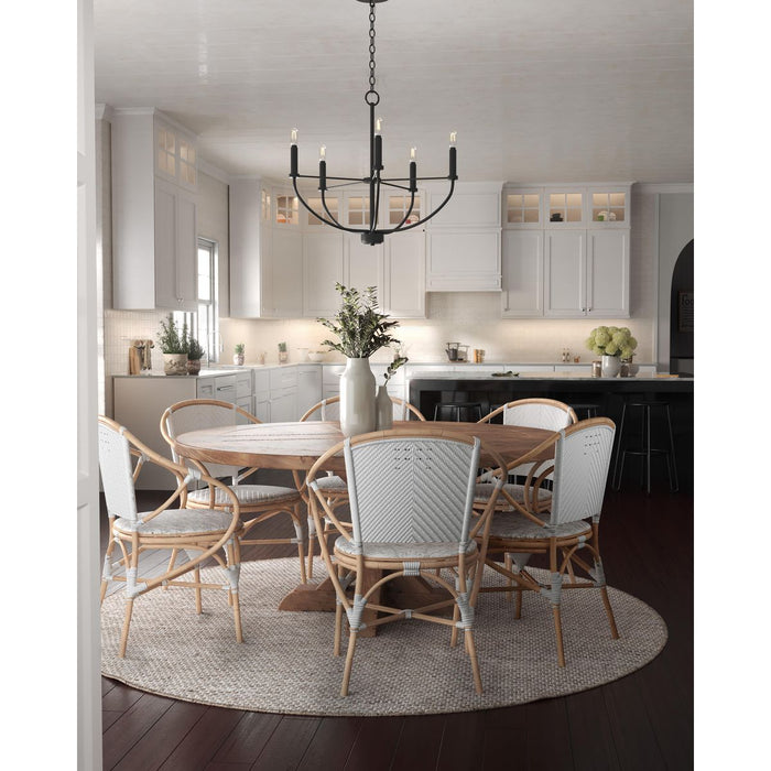 Progress Lighting Leyden Collection 5 Light 60W Candelabra Base Chandelier (P400202-031)