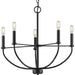 Progress Lighting Leyden Collection 5 Light 60W Candelabra Base Chandelier (P400202-031)