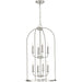 Progress Lighting Leyden Collection 8 Light 60W Medium Base Hall And Foyer Fixture (P500303-009)